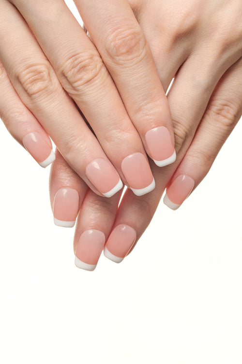 Bare Intentions / No.01 − Soft Nude Gradient French Tip with Natural Square Shape