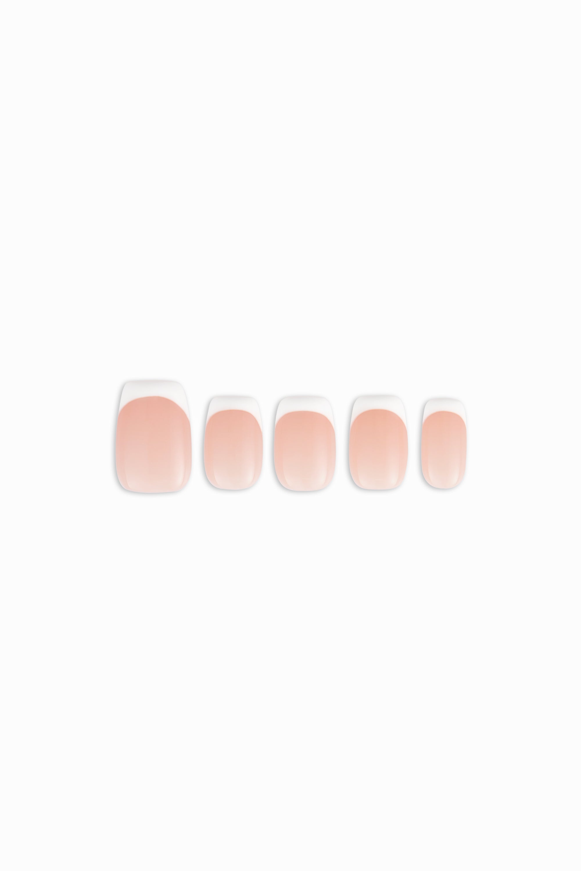 Bare Intentions / No.01 − Soft Nude Gradient French Tip with Natural Square Shape